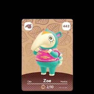 Animal crossing series 5 amiibo cards